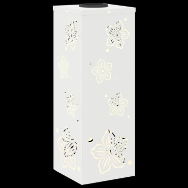 vidaXL Ηλιακό LED Φως Δρόμου 2 τμχ. Θερμό λευκό 18 x 18 x 50 εκ.