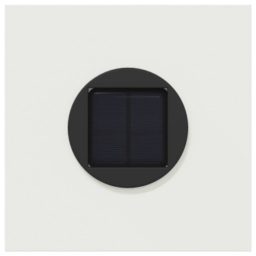 vidaXL Ηλιακό LED Φως Δρόμου 2 τμχ. Θερμό λευκό 18 x 18 x 50 εκ.