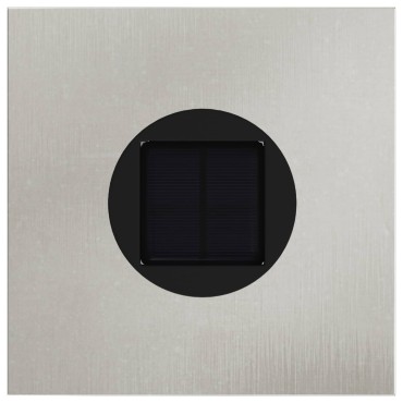 vidaXL Ηλιακό LED Φως Δρόμου 2 τμχ. Θερμό λευκό 18 x 18 x 50 εκ.