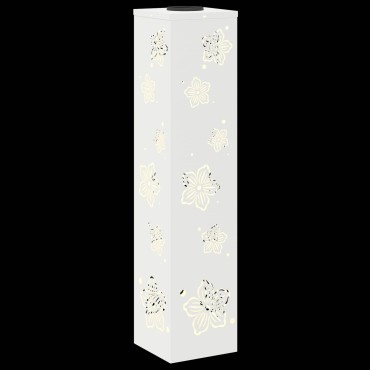 vidaXL Ηλιακό LED Φως Δρόμου 2 τμχ. Θερμό λευκό 18 x 18 x 80 εκ.