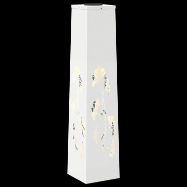 vidaXL Ηλιακό LED Φως Δρόμου 2 τμχ. Θερμό λευκό 18 x 18 x 80 εκ.