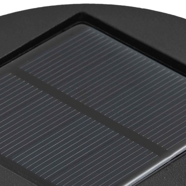 vidaXL Ηλιακό LED Φως Δρόμου 2 τμχ. Θερμό λευκό 18 x 18 x 50 εκ.