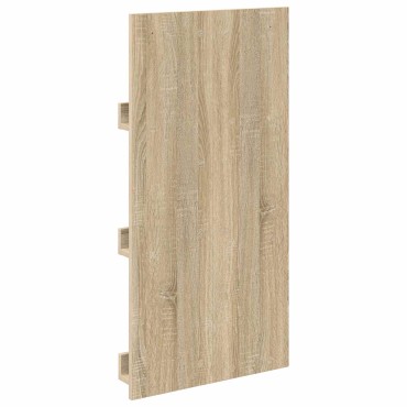 vidaXL Ράφι Περιοδικών Δρύς Sonoma 51x11x102cm Επεξεργασμένο Ξύλο 1 τεμ.