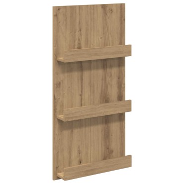 vidaXL Ράφι Περιοδικών Artisan Oak 51x11x102cm Επεξεργασμένο Ξύλο 1 τεμ.