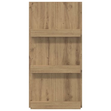 vidaXL Ράφι Περιοδικών Artisan Oak 51x11x102cm Επεξεργασμένο Ξύλο 1 τεμ.