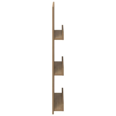vidaXL Ράφι Περιοδικών Artisan Oak 51x11x102cm Επεξεργασμένο Ξύλο 1 τεμ.