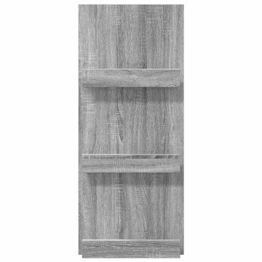 vidaXL Ράφι Περιοδικών με ράφι Γκρίζο Σονομα 43x11x102 εκ 1 τεμ.