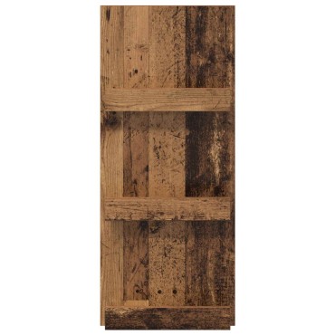 vidaXL Ράφι Περιοδικών Παλιό ξύλο 43x11x102cm Επεξεργασμένο Ξύλο 1 τεμ.