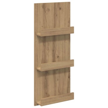 vidaXL Ράφι Περιοδικών Artisan Oak 43x11x102cm Επεξεργασμένο Ξύλο 1 τεμ.