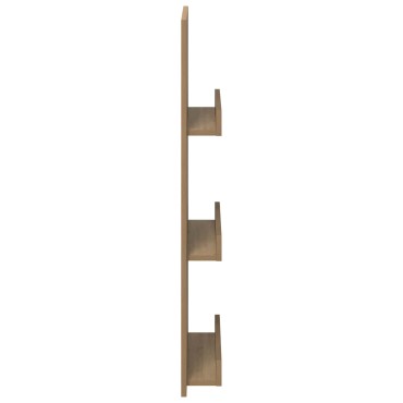 vidaXL Ράφι Περιοδικών Artisan Oak 43x11x102cm Επεξεργασμένο Ξύλο 1 τεμ.