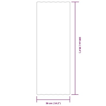 vidaXL Πάνελ Οροφής 12 τεμ. Ανθρακί 100x36 εκ Γαλβανισμένος χάλυβας