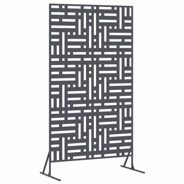 vidaXL Οθόνη Ιδιωτικότητας 100x50x180cm Ατσάλι Ανθρακί