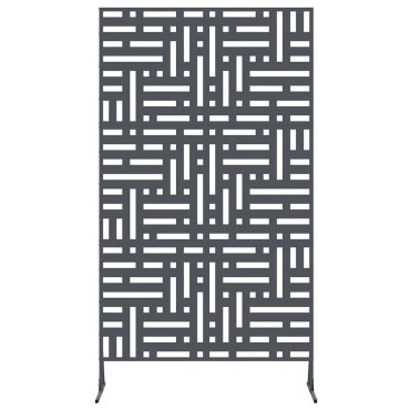 vidaXL Οθόνη Ιδιωτικότητας 100x50x180cm Ατσάλι Ανθρακί
