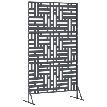 vidaXL Οθόνη Ιδιωτικότητας 100x50x180cm Ατσάλι Ανθρακί