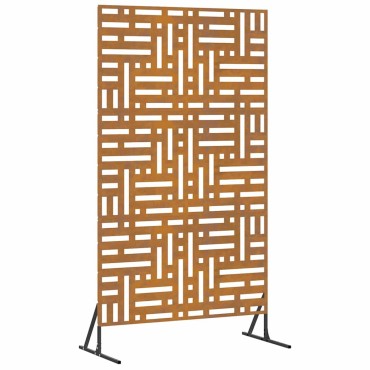 vidaXL Οθόνη Ιδιωτικότητας 100x50x180cm Σκ rusty