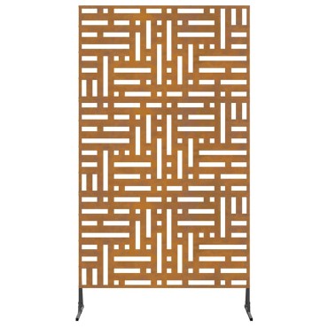 vidaXL Οθόνη Ιδιωτικότητας 100x50x180cm Σκ rusty