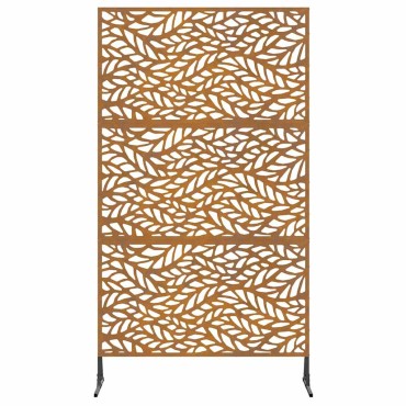 vidaXL Οθόνη Ιδιωτικότητας 100x50x180cm Σκ rusty