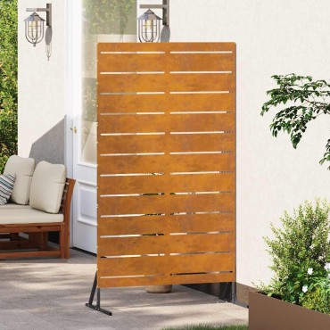 vidaXL Οθόνη Ιδιωτικότητας 100x50x180cm Σκ rusty