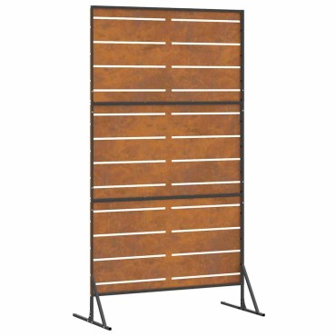vidaXL Οθόνη Ιδιωτικότητας 100x50x180cm Σκ rusty