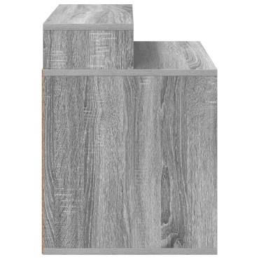 vidaXL Σπίτι Γάτας Γκρίζο Σονομα 42,5 x 40 x 53,5 εκ