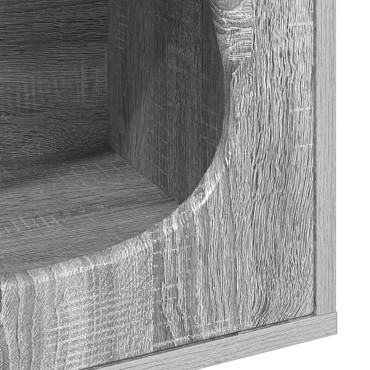 vidaXL Σπίτι Γάτας Γκρίζο Σονομα 42,5 x 40 x 53,5 εκ