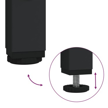 vidaXL Ντουλάπι Πλυντηρίου Καπνιστή Δρυς 68x48,5x194 εκ.