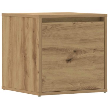 vidaXL Συρτάρι Box Artisan Δρυς 40,5x40x40cm Ξύλο μηχανής
