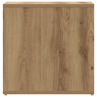 vidaXL Συρτάρι Box Artisan Δρυς 40,5x40x40cm Ξύλο μηχανής