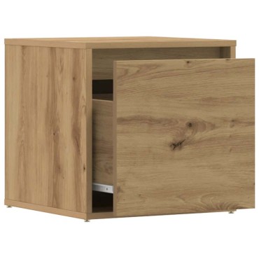 vidaXL Συρτάρι Box Artisan Δρυς 40,5x40x40cm Ξύλο μηχανής