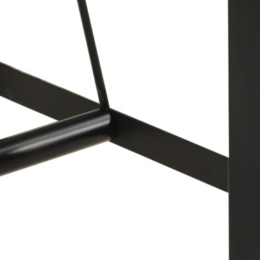 vidaXL Τραπέζι Μπαρ 110x55x107cm από Μασίφ Ξύλο Ακακίας & Σίδηρο 1 τεμ.