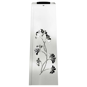 vidaXL Ηλιακό LED Φως Δρόμου 2 τμχ. Θερμό λευκό 18 x 18 x 50 εκ.