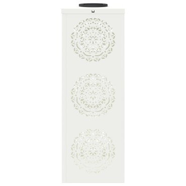 vidaXL Ηλιακό LED Φως Δρόμου 2 τμχ. Θερμό λευκό 18 x 18 x 50 εκ.