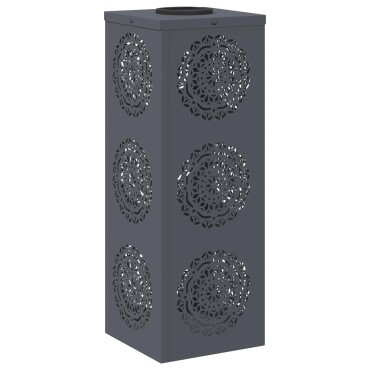 vidaXL Ηλιακό LED Φως Δρόμου 2 τμχ. Θερμό λευκό 18 x 18 x 50 εκ.