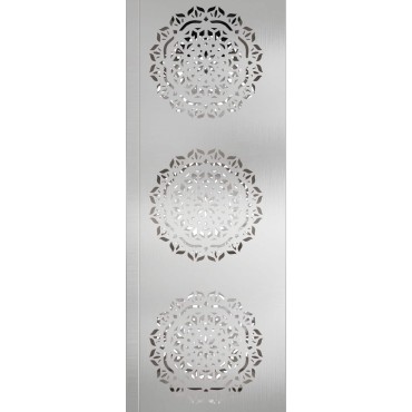 vidaXL Ηλιακό LED Φως Δρόμου 2 τμχ. Θερμό λευκό 18 x 18 x 50 εκ.