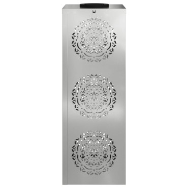 vidaXL Ηλιακό LED Φως Δρόμου 2 τμχ. Θερμό λευκό 18 x 18 x 50 εκ.