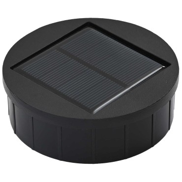vidaXL Ηλιακό LED Φως Δρόμου 2 τμχ. Θερμό λευκό 18 x 18 x 50 εκ.