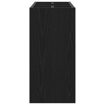 vidaXL Σχέδιο & βάση αποθήκευσης Μαύρη Οξυά 65 x 24 x 50 εκ