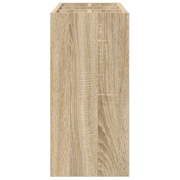 vidaXL Σχέδιο & βάση αποθήκευσης Δρύς Sonoma 65 x 24 x 50 εκ