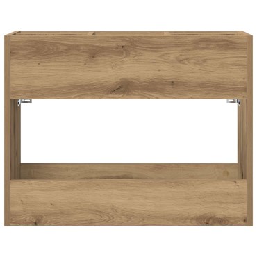 vidaXL Σχέδιο & βάση αποθήκευσης Artisan Oak 65 x 24 x 50 εκ