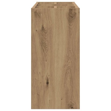 vidaXL Σχέδιο & βάση αποθήκευσης Artisan Oak 65 x 24 x 50 εκ
