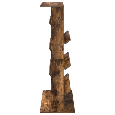 vidaXL Ράφι Περιοδικών Καπνιστό Δρύς 70x41x126cm