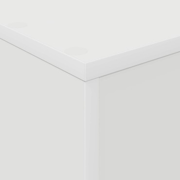vidaXL Ράφι Περιοδικών Λευκό 70x41x96cm Επεξεργασμένο Ξύλο