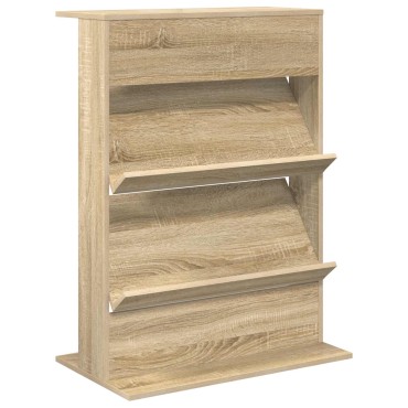 vidaXL Ράφι Περιοδικών Δρύς Sonoma 70x41x96cm Επεξεργασμένο Ξύλο