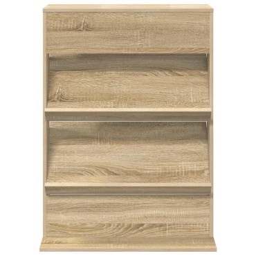vidaXL Ράφι Περιοδικών Δρύς Sonoma 70x41x96cm Επεξεργασμένο Ξύλο
