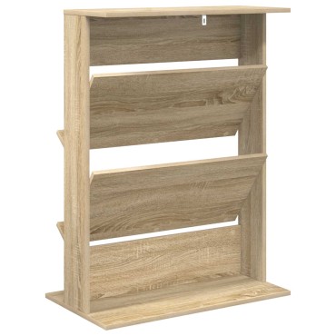 vidaXL Ράφι Περιοδικών Δρύς Sonoma 70x41x96cm Επεξεργασμένο Ξύλο