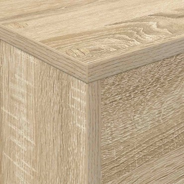 vidaXL Ράφι Περιοδικών Δρύς Sonoma 70x41x96cm Επεξεργασμένο Ξύλο