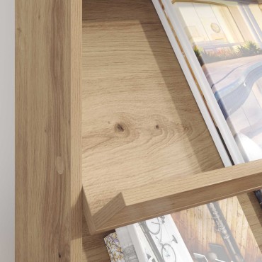 vidaXL Ράφι Περιοδικών Artisan Oak 70x41x96cm Επεξεργασμένο Ξύλο