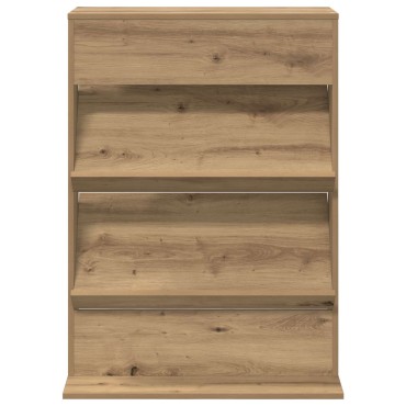 vidaXL Ράφι Περιοδικών Artisan Oak 70x41x96cm Επεξεργασμένο Ξύλο