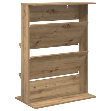 vidaXL Ράφι Περιοδικών Artisan Oak 70x41x96cm Επεξεργασμένο Ξύλο