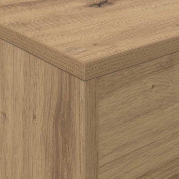 vidaXL Ράφι Περιοδικών Artisan Oak 70x41x96cm Επεξεργασμένο Ξύλο
